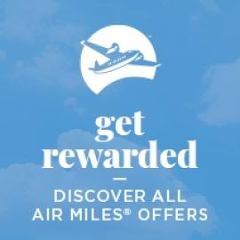Main menu banner product - Air Miles