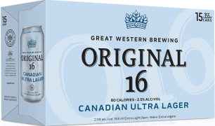 Great Western Original 16 Canadian Ultra Lager