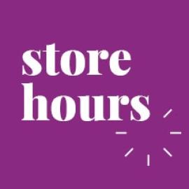 Banner: store hours