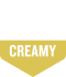 Infographic depicting tasting profile: Creamy