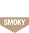 Infographic depicting tasting profile: Smoky