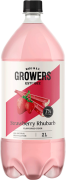 Growers Strawberry Rhubarb Cider
