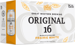 Great Western Original 16 Prairie White Wheat Beer