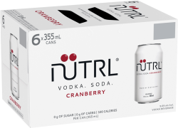 Nutrl Vodka Soda Cranberry