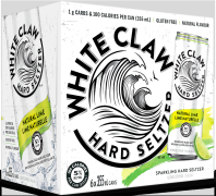 White Claw Sparkling Hard Seltzer Natural Lime