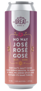 One Great City Brewing No Way Jose Rose Gose