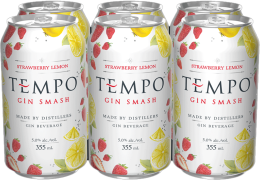 Tempo Gin Smash Strawberry Lemon