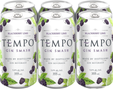 Tempo Gin Smash Blackberry Lime