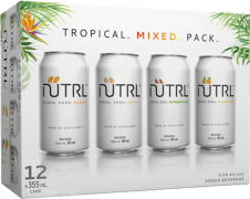 Nutrl Vodka Soda Tropical Mixed Pack