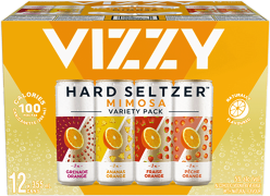 Vizzy Hard Seltzer Mimosa Variety Pack