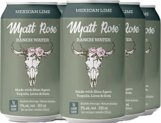 Wyatt Rose Mexican Lime Ranch Water