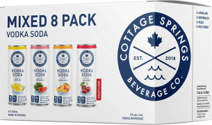 Cottage Springs Vodka Soda Mixed Pack
