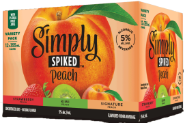 Simply Spiked Peach Mixer Pack