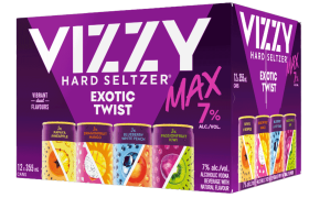 Vizzy Max Hard Seltzer Exotic Twist Variety Pack