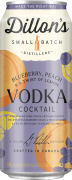 Dillons Blueberry Peach & A Twist Of Lemon Vodka Cocktail