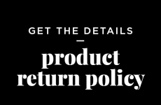 Product Return Policy